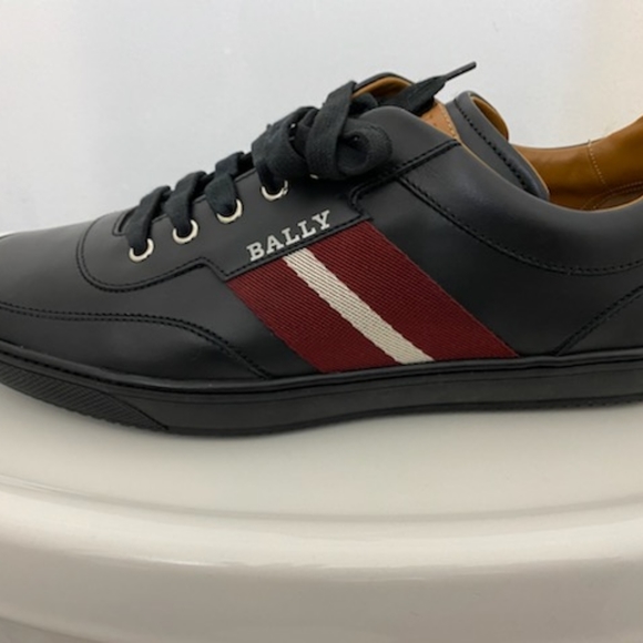 Black Bally Oriano Sneaker... BNWT - Picture 9 of 12